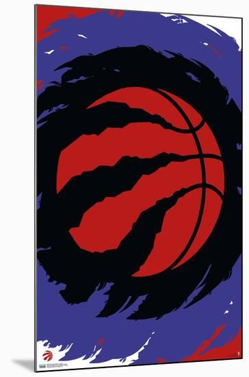 NBA Toronto Raptors - Logo 20-Trends International-Mounted Poster