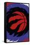 NBA Toronto Raptors - Logo 20-Trends International-Framed Stretched Canvas