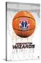 NBA Washington Wizards - Drip Basketball 21-Trends International-Stretched Canvas