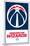 NBA Washington Wizards - Logo 21-Trends International-Mounted Poster