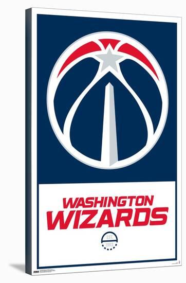 NBA Washington Wizards - Logo 21-Trends International-Stretched Canvas