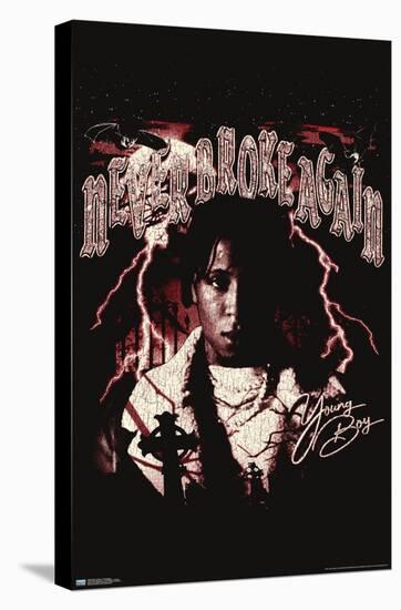 NBA Youngboy - Gravedigger-Trends International-Stretched Canvas
