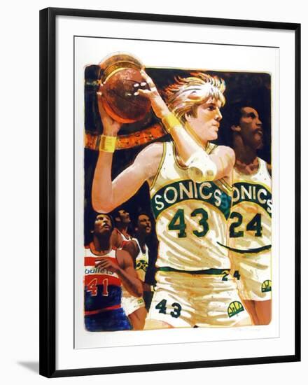 NBA-Allan Mardon-Framed Limited Edition