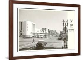 NBC Studios, Hollywood, Los Angeles, California-null-Framed Premium Giclee Print