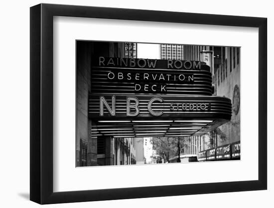 Nbc studios - Manhattan - New York City - United States-Philippe Hugonnard-Framed Photographic Print