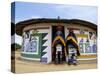 Nbelle (Ndbele) Ladies Outside House, Mabhoko (Weltevre) Nbelle Village, South Africa, Africa-Jane Sweeney-Stretched Canvas