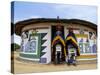 Nbelle (Ndbele) Ladies Outside House, Mabhoko (Weltevre) Nbelle Village, South Africa, Africa-Jane Sweeney-Stretched Canvas