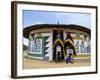 Nbelle (Ndbele) Ladies Outside House, Mabhoko (Weltevre) Nbelle Village, South Africa, Africa-Jane Sweeney-Framed Photographic Print