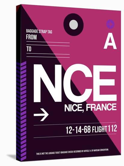 NCE Nice Luggage Tag 1-NaxArt-Stretched Canvas