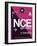 NCE Nice Luggage Tag 1-NaxArt-Framed Art Print