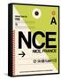 NCE Nice Luggage Tag 2-NaxArt-Framed Stretched Canvas