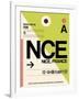 NCE Nice Luggage Tag 2-NaxArt-Framed Art Print