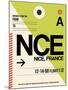 NCE Nice Luggage Tag 2-NaxArt-Mounted Art Print