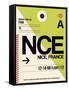 NCE Nice Luggage Tag 2-NaxArt-Framed Stretched Canvas