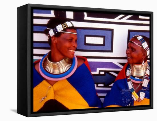 Ndembelle Women, South Africa-Claudia Adams-Framed Stretched Canvas