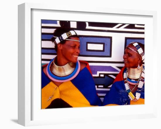 Ndembelle Women, South Africa-Claudia Adams-Framed Photographic Print