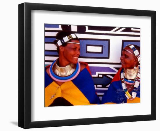 Ndembelle Women, South Africa-Claudia Adams-Framed Photographic Print