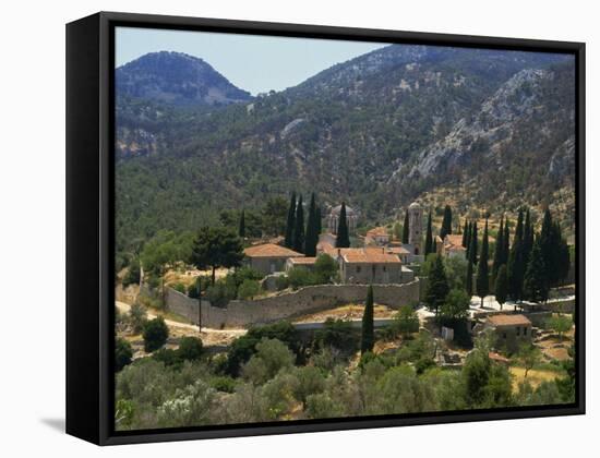 Nea Moi Monastery, Chios, North Aegean Islands, Greek Islands, Greece, Europe-David Beatty-Framed Stretched Canvas