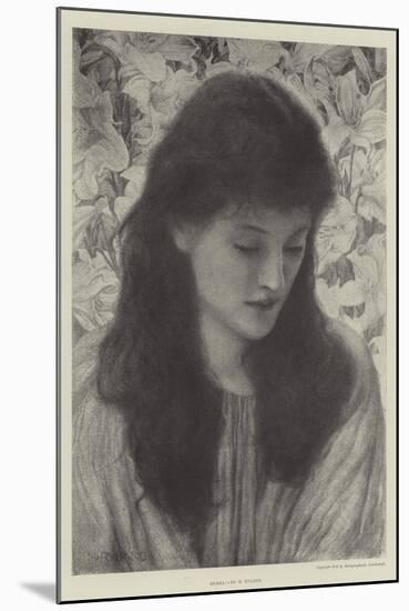 Neaera-Henry Ryland-Mounted Giclee Print