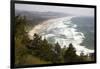 Neahkahnie Beach and Manzanita and Beach from Viewpoint, Oregon, USA-Jamie & Judy Wild-Framed Photographic Print