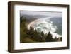 Neahkahnie Beach and Manzanita and Beach from Viewpoint, Oregon, USA-Jamie & Judy Wild-Framed Photographic Print