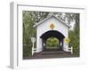 Neal Lane Covered Bridge, Jacksonville, Oregon, USA-William Sutton-Framed Photographic Print