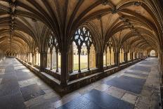 Norwich Cathedral Cloisters, Holy and Undivided Trinity Anglican Cathedral in Norwich-Neale Clark-Photographic Print