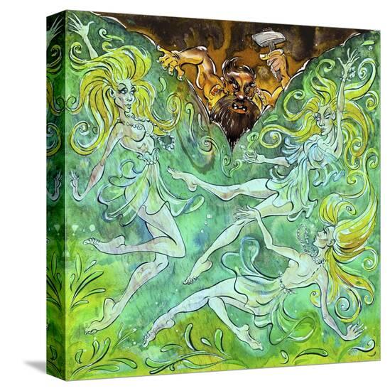 Stretched Canvas Print, , large
