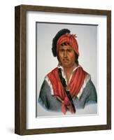 Neamathla Chief, 1826-Charles Bird King-Framed Giclee Print