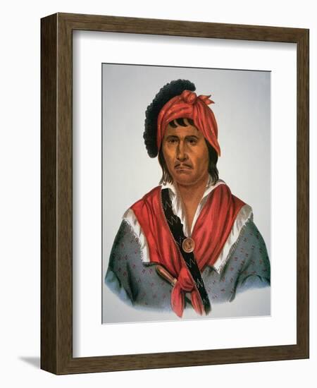 Neamathla Chief, 1826-Charles Bird King-Framed Giclee Print