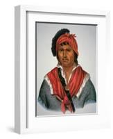 Neamathla Chief, 1826-Charles Bird King-Framed Giclee Print