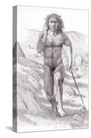 Neanderthal Man-Mauricio Anton-Stretched Canvas