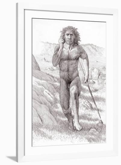 Neanderthal Man-Mauricio Anton-Framed Photographic Print
