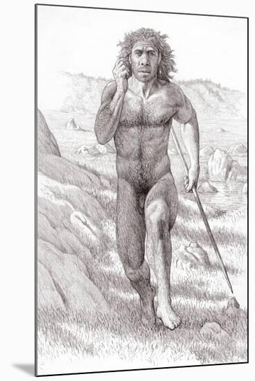 Neanderthal Man-Mauricio Anton-Mounted Photographic Print