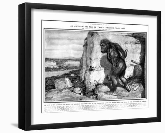 Neanderthal Man-Frantisek Kupka-Framed Giclee Print