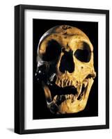 Neanderthal Skull-Javier Trueba-Framed Photographic Print