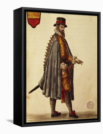 Neapolitan Ambassador-Jan van Grevenbroeck-Framed Stretched Canvas