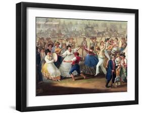 Neapolitan Festival of Madonna Dell'Arco-Giacinto Gigante-Framed Giclee Print