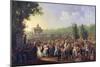 Neapolitan Festival of Madonna Dell'Arco-Giacinto Gigante-Mounted Giclee Print