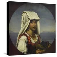 Neapolitan Girl with Fruits, 1831-Orest Adamovich Kiprensky-Stretched Canvas