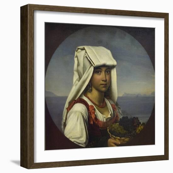 Neapolitan Girl with Fruits, 1831-Orest Adamovich Kiprensky-Framed Giclee Print