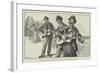 Neapolitan Musicians on the Drive Up Vesuvius (Yachting Cruise in the Victoria)-William Douglas Almond-Framed Giclee Print