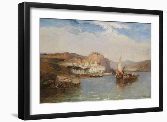 Near Amalfi, Gulf of Salerno, Italy, 1877-Arthur Joseph Meadows-Framed Giclee Print