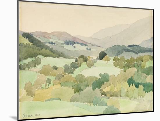 Near Ambleside, 1916-Adolphe Valette-Mounted Giclee Print