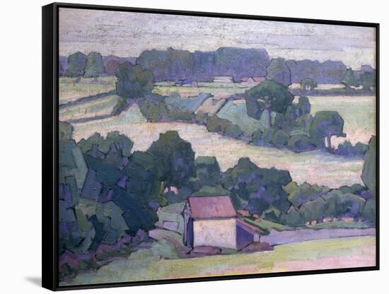 Near Applehayes-Robert Bevan-Framed Stretched Canvas