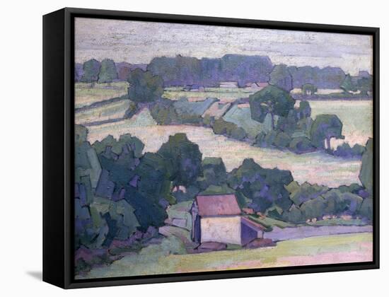 Near Applehayes-Robert Bevan-Framed Stretched Canvas