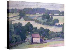 Near Applehayes-Robert Bevan-Stretched Canvas