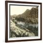 Near Archena (Spain), "The Bride's Jump", Circa 1885-1890-Leon, Levy et Fils-Framed Photographic Print