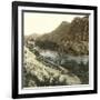 Near Archena (Spain), "The Bride's Jump", Circa 1885-1890-Leon, Levy et Fils-Framed Photographic Print