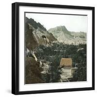 Near Archena (Spain), the Village of Ojos, Circa 1885-1890-Leon, Levy et Fils-Framed Photographic Print